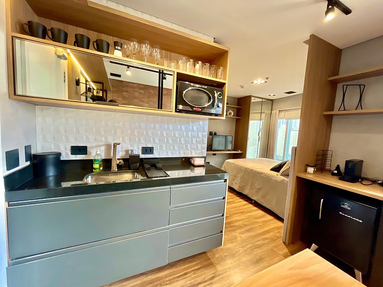 Flat Ginásio Parque Ibirapuera C/ Estacionamento