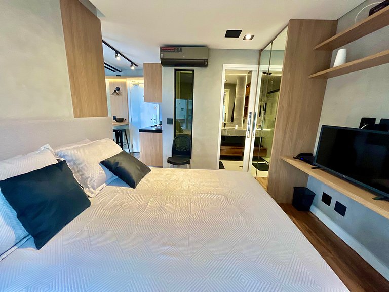 Flat Ginásio Parque Ibirapuera C/ Estacionamento