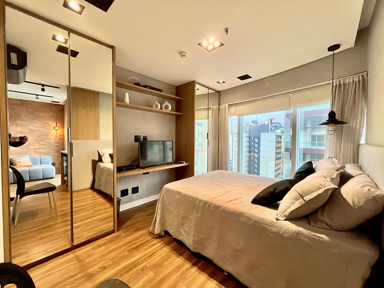 Flat Ginásio Parque Ibirapuera C/ Estacionamento