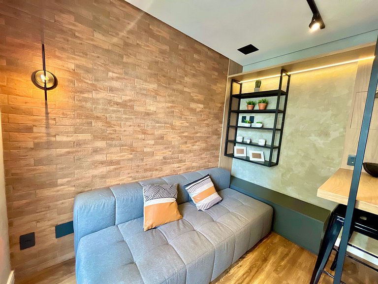 Flat Ginásio Parque Ibirapuera C/ Estacionamento